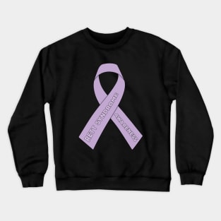 Rett Syndrome Awareness Ribbon Crewneck Sweatshirt